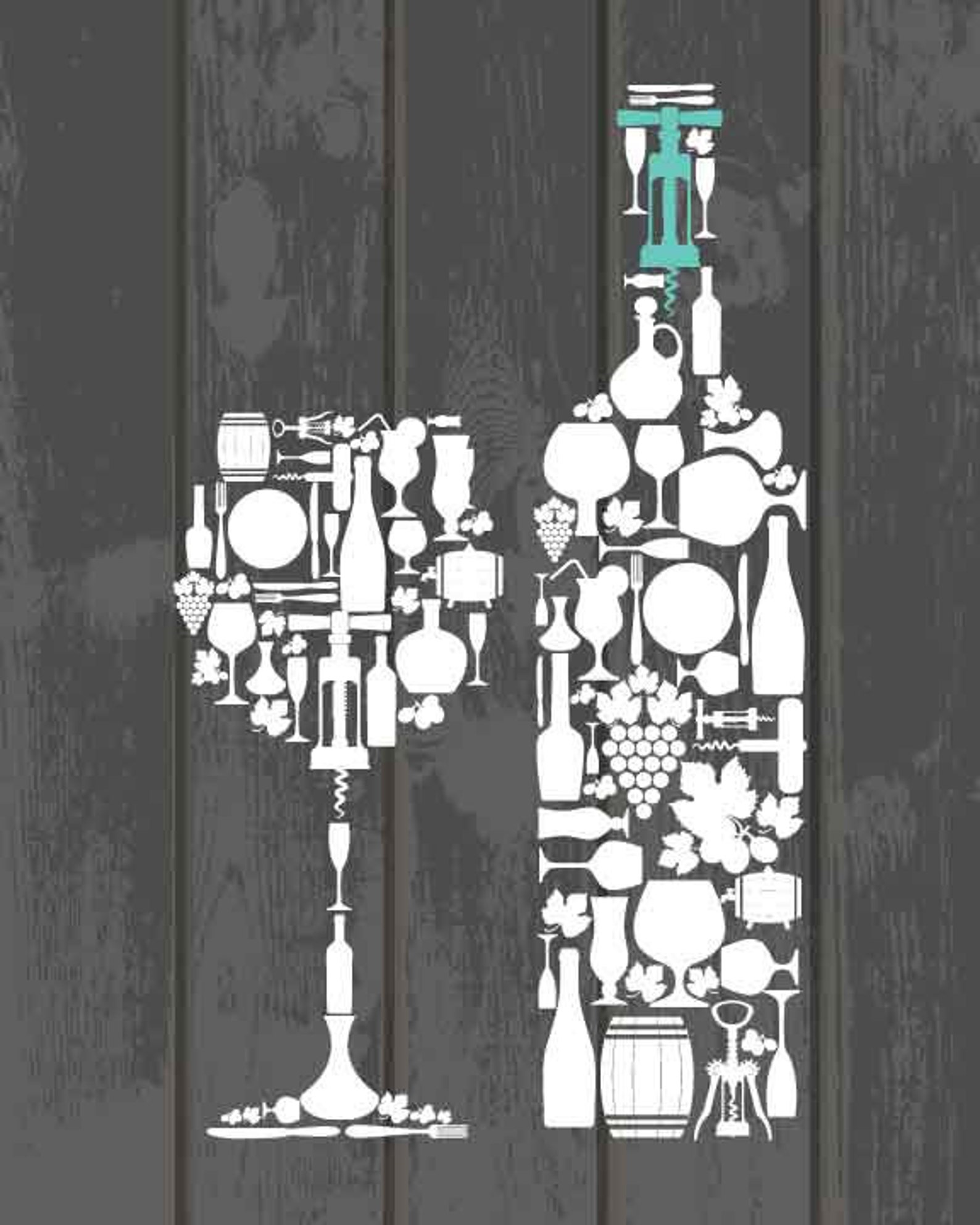 Gray Kitchen Art Set Gray Dining Room Wall Art Gray Kitchen Etsy