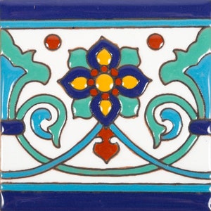 Muse - Mexican Ceramic Tiles, set of 30 tiles 10,5 cm x 10,5 cm
