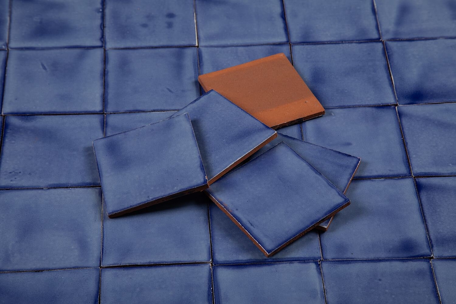 Talavera Single-colour Blue Tiles - Azul Mezclilla Fuerte Azur by ...