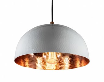 Chandelier lighting modern  - Ceniza Blanca - 30 x 16 cm