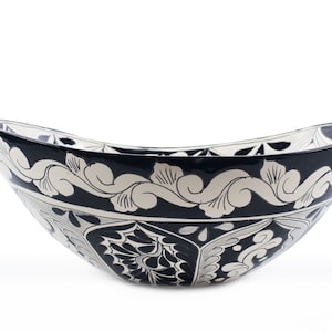 Mexican sink ceramic counter top wash basin from Mexico 46 cm x 38 cm x 15 cm - Atalaya
