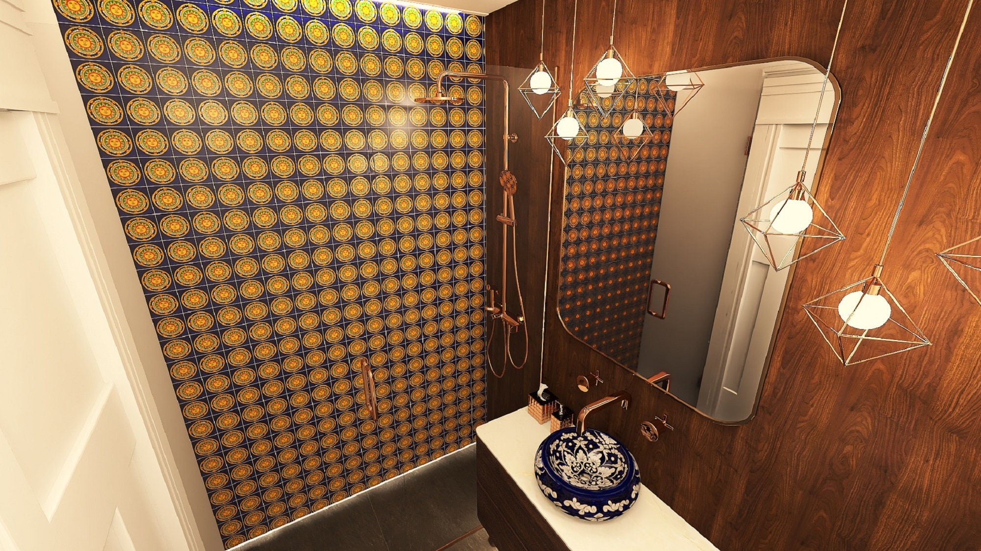 Carreaux Mexicains Vinita 10x10 Cm – Céramique Colorée Pour Cuisine Et Salle De Bain