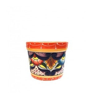 Mexican small flower pot - 10cm