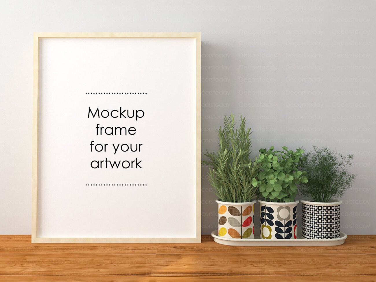 Poster /& photo frame Digital download Frame support your art display Mockup frame for your artwork Digital frame Empty frame mockup