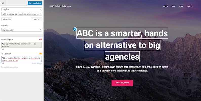 Übersetzen Sie mehrsprachiges WordPress-Plug-in (Business) - Lebenslange Updates - Sofortige Lieferung Bild 4