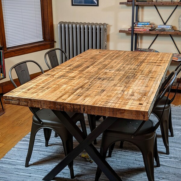 Reclaimed Wood Table Etsy