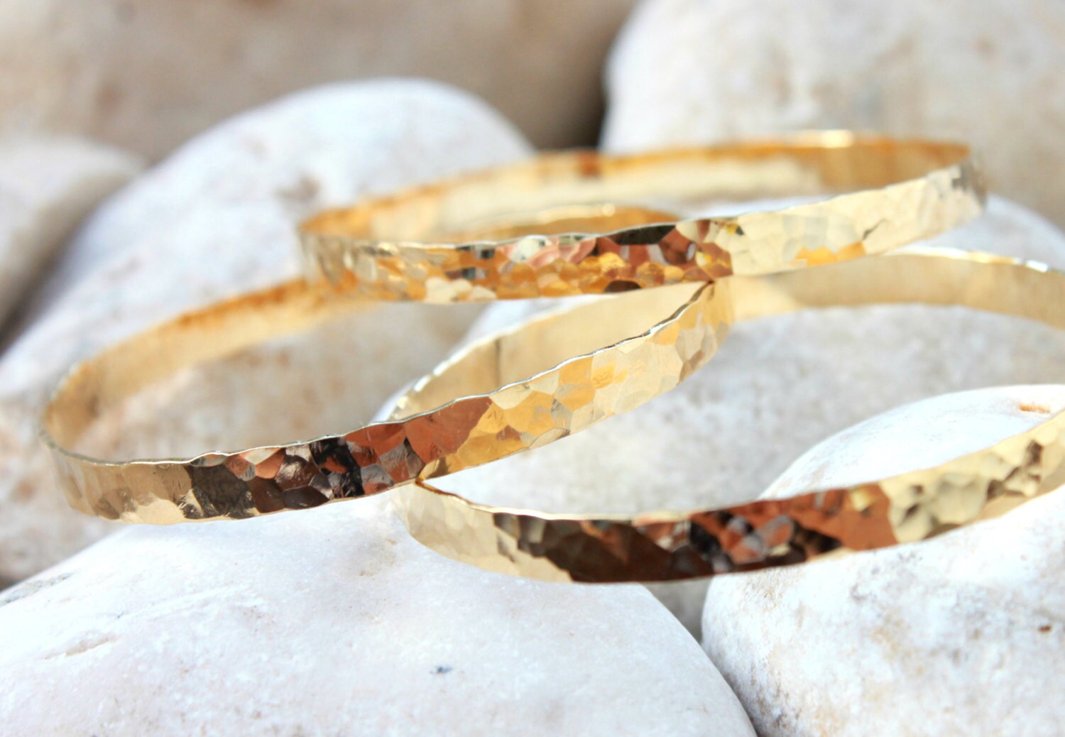 Gold Bangle Bracelet Moroccan Jewelry Hammered Gold Bangle Etsy