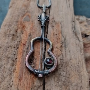 Guitar Gift Guitar Player Gift Guitar Necklace Music Jewelry Music Gift Guitar  Guitar Jewelry  Pendant Guitar  Music Guitar  Music Necklace