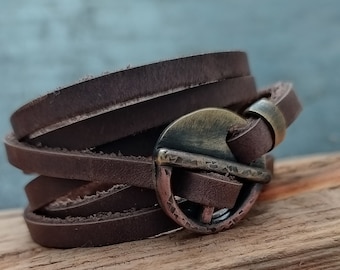 Läderarmband Damarmband Läderarmband Damläderarmband Läderarmband Läderarmband Läderarmband för kvinnor Wrap-present