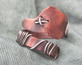 Ring For Men  Copper Ring  Boots Jewelry Ring