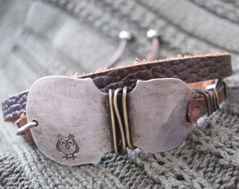 Violin Bracelet  Musician Bracelet  Leather Bracelet Men  Leather Mens Bracelet  Wrap Mens Bracelet  Womens Bracelet  Mens Cuff Leather