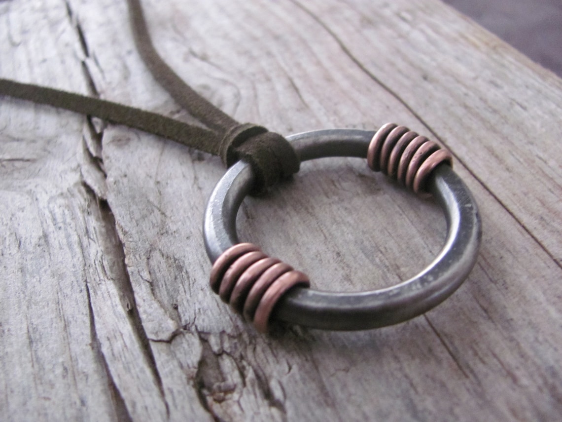 Iron Jewelry Jewelry Iron Pendant Necklace Etsy