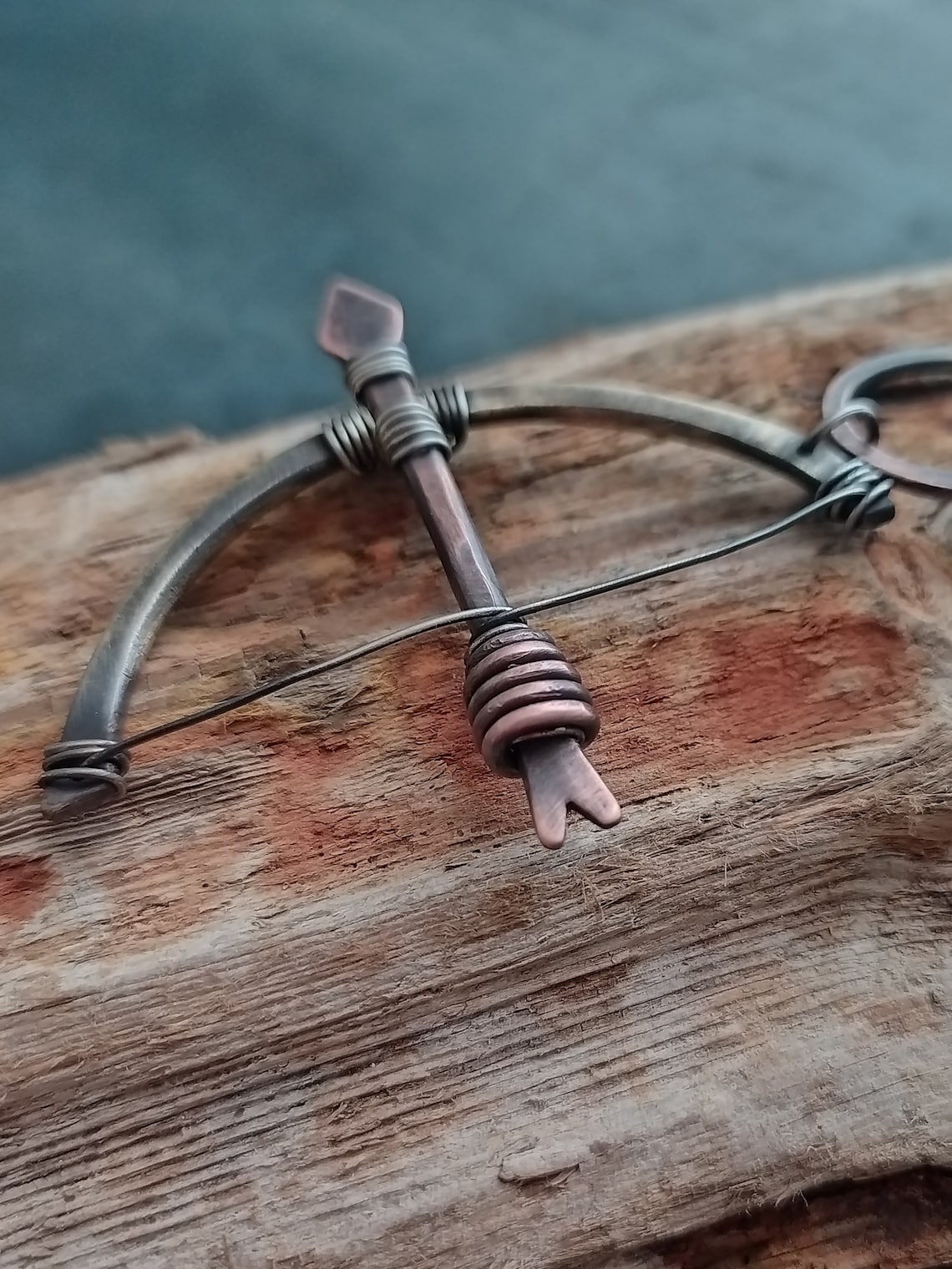 Bow and Arrow Necklace Bow Arrow Jewelry Archery Necklace Etsy