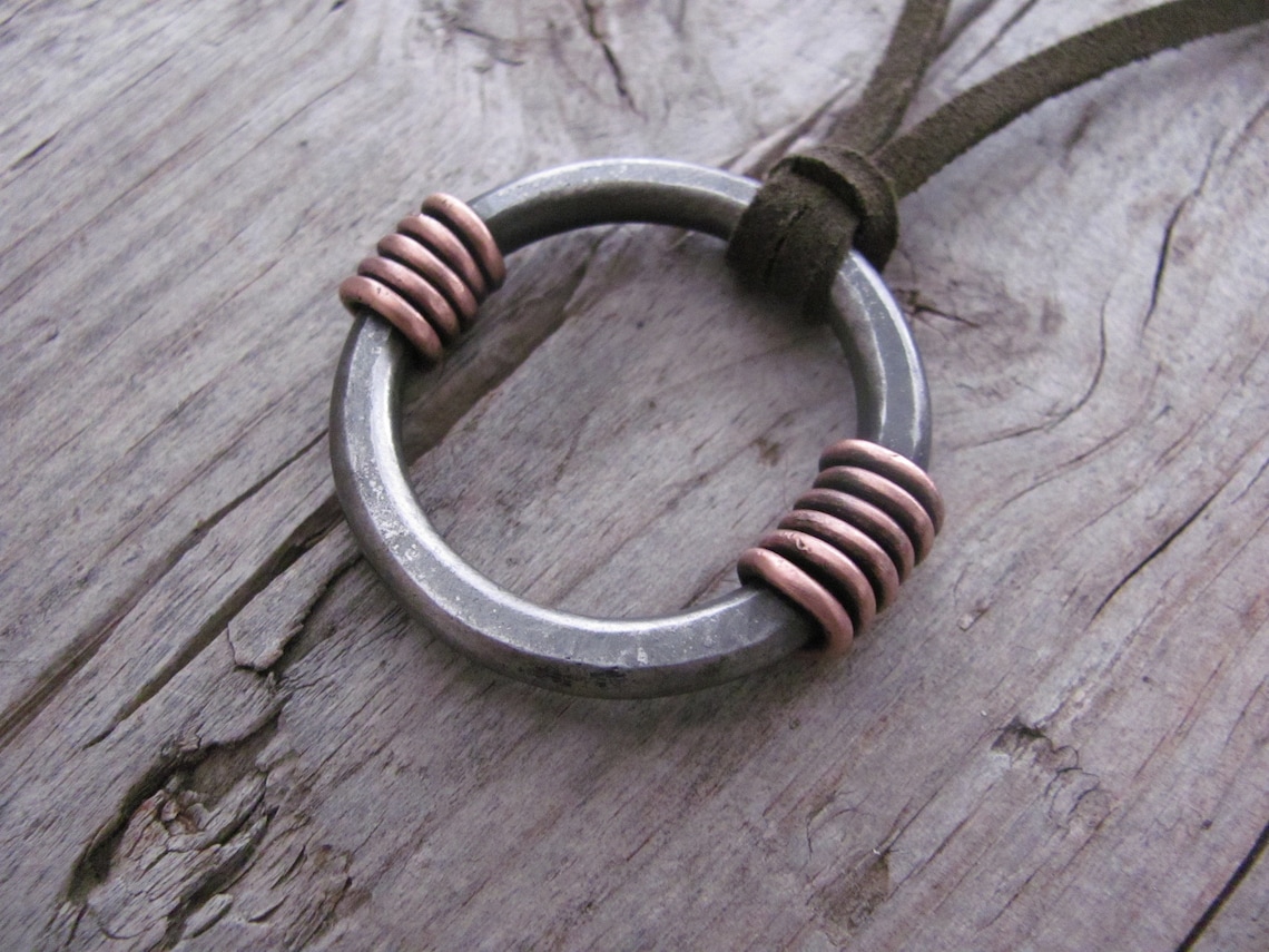 Iron Jewelry Jewelry Iron Pendant Necklace Etsy