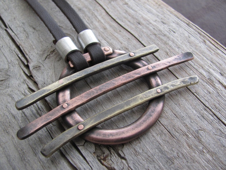 Iron Jewelry Jewelry Iron Pendant Necklace Iron Etsy