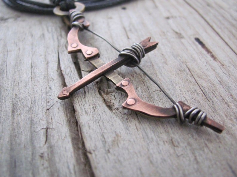 Bow and Arrow Necklace Bow Arrow Jewelry Archery Necklace Etsy Australia