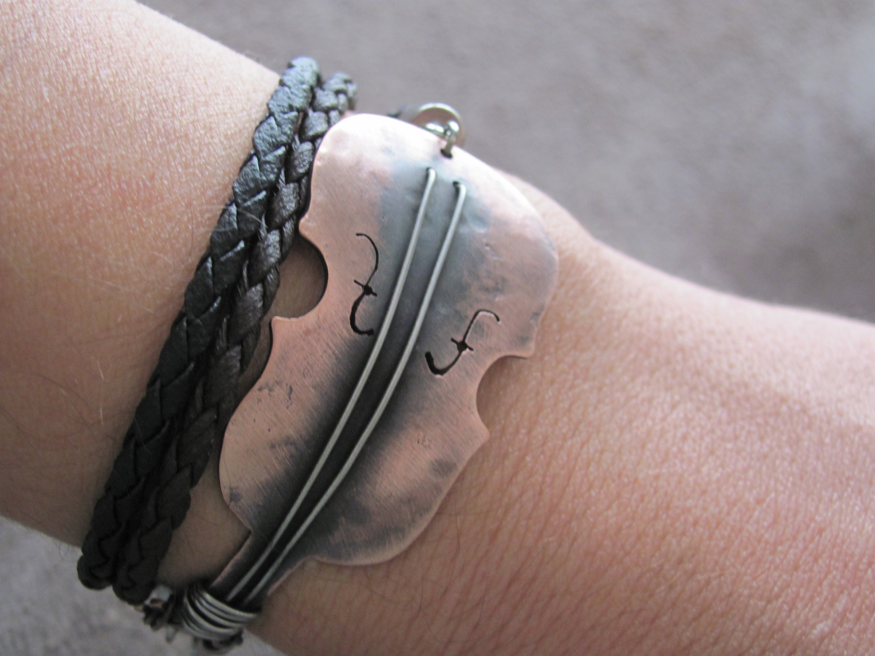 Violin Bracelet Musician Bracelet Musician Bracelet Violin Etsy UK