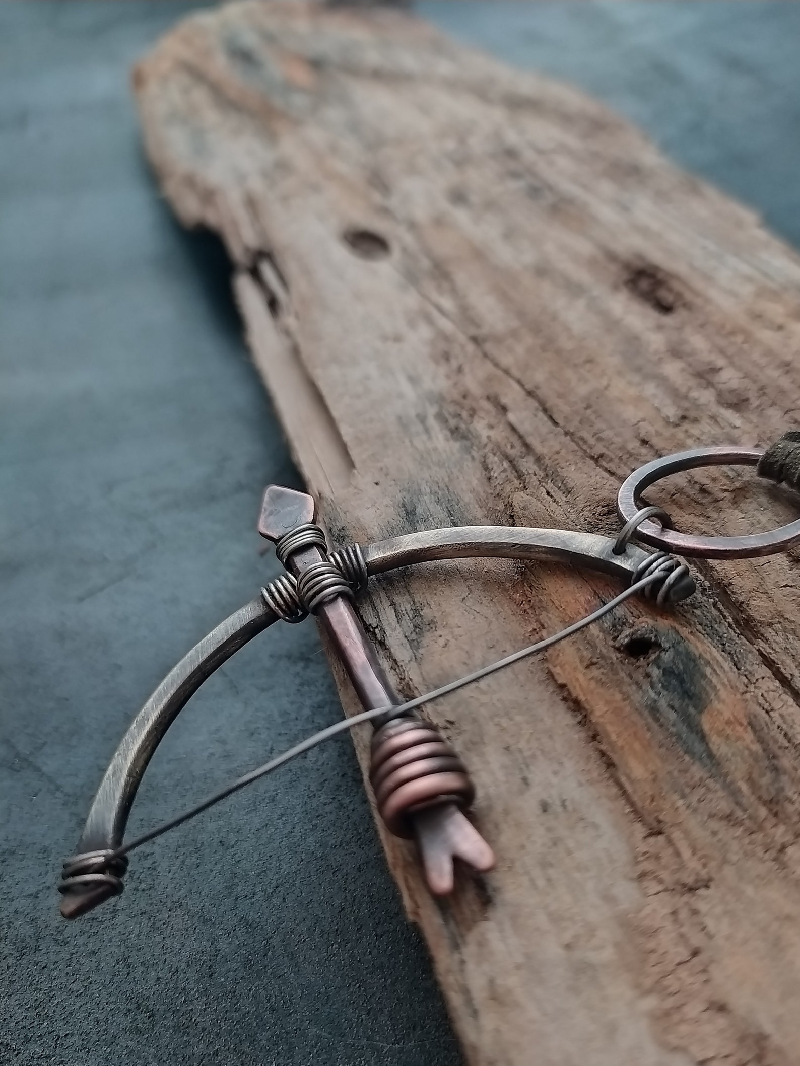 Bow and Arrow Necklace Bow Arrow Jewelry Archery Necklace Etsy