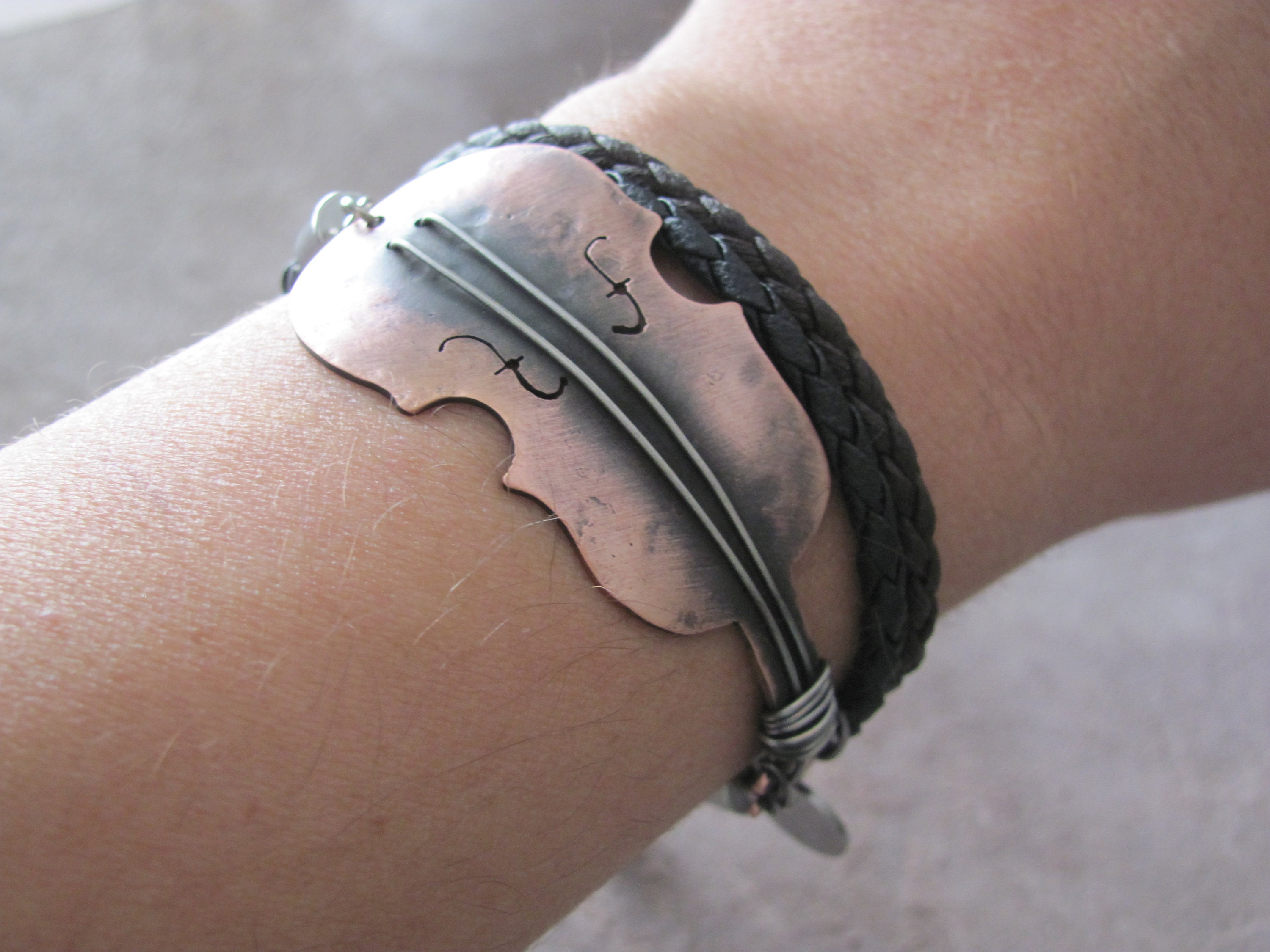 Violin Bracelet Musician Bracelet Musician Bracelet Violin Etsy UK