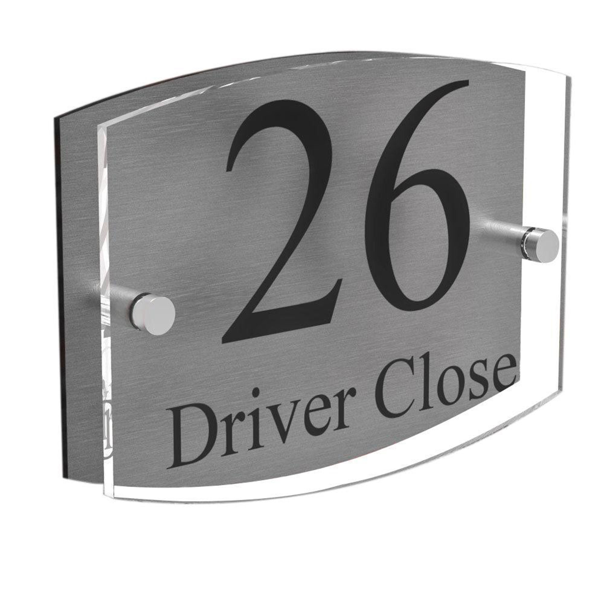 Acrylic House Signs Etsy