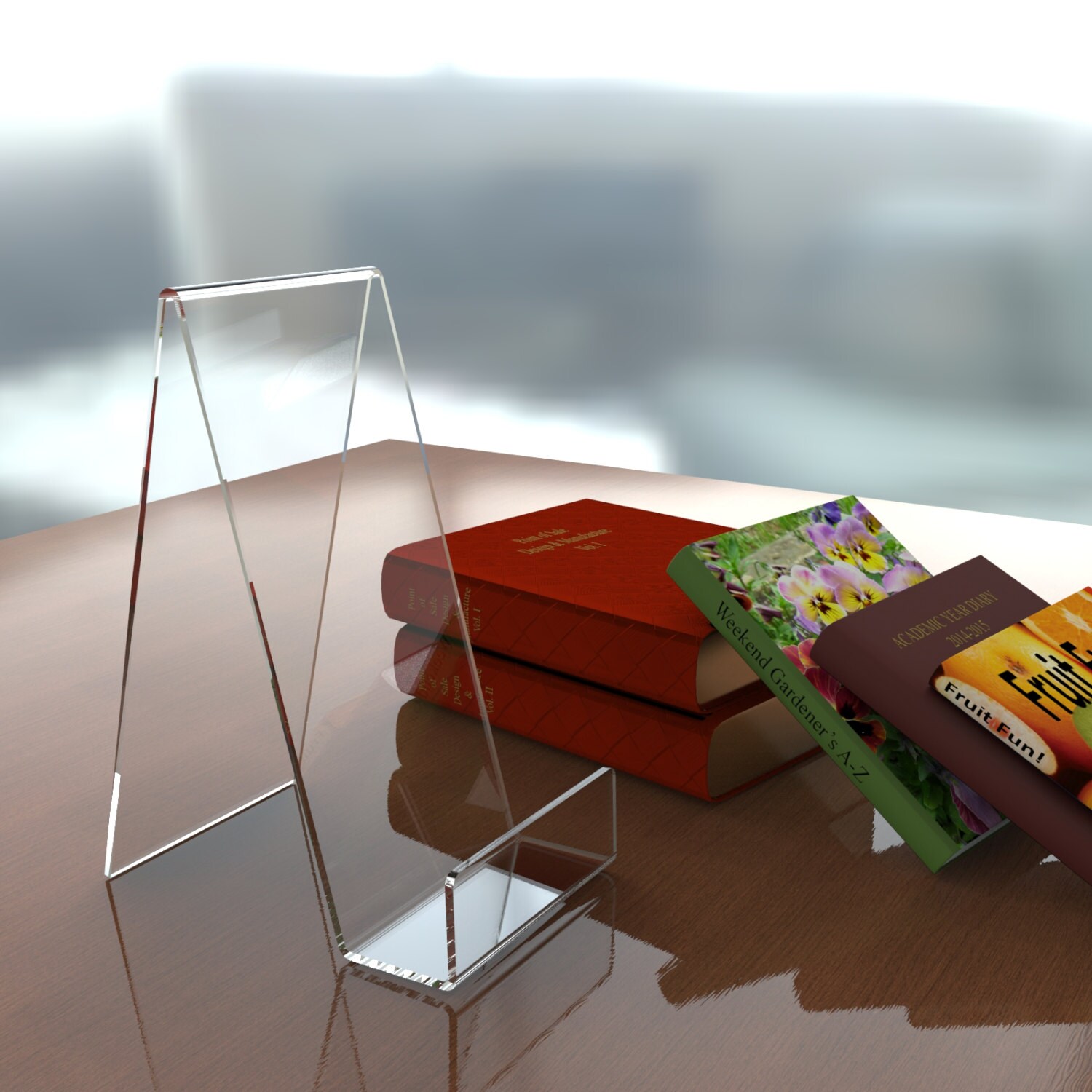 Clear Acrylic Book Display Stand Made in UK Etsy UK