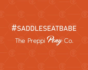 Adult Hashtag Saddleseat Babe