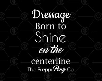 Adult Dressage Born To Shine on the Centerline
