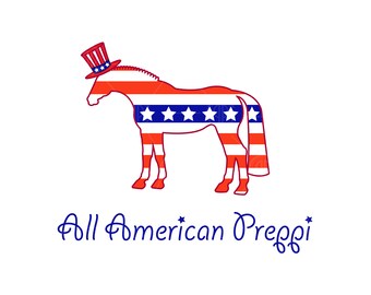 Adult All American Preppi PPC Horse Logo