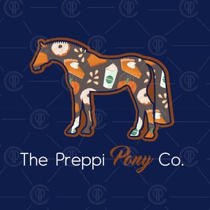 Pumpkin Spice PPC Pferde-Logo für Erwachsene