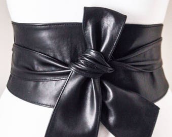 black leather wax
