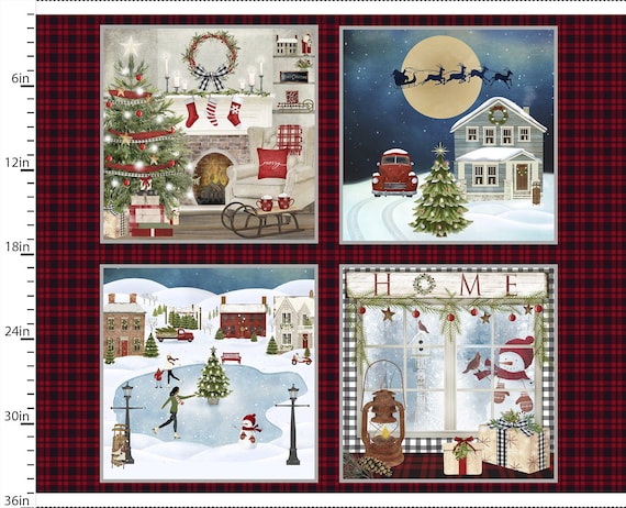 3Wishes Fabric A Christmas to Remember Fabric Collection
