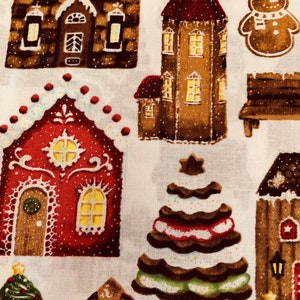 Hoffman Stoffen Candy Cane Lane collectie.