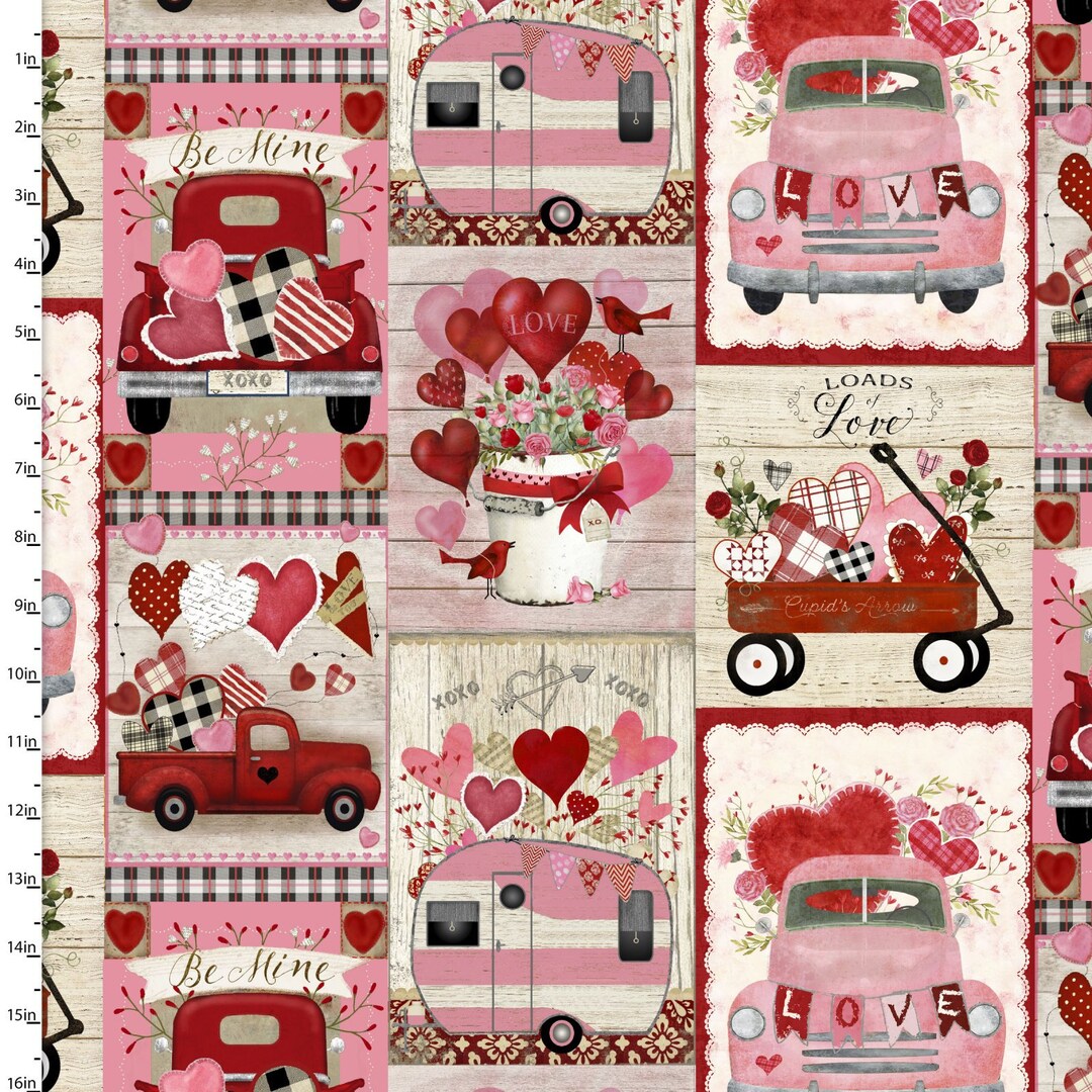 3wishes Fabric Hugs Kisses and Special Wishes Fabric Collection Etsy
