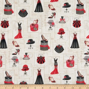 LeQuilt STOF Vintage Attire Fabric Collection