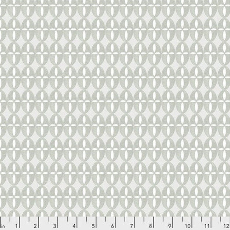 Free Spirit Fabrics Shell Rummel Lt Green Collection Gray Demure