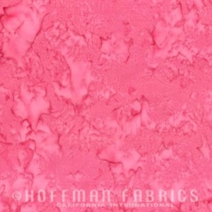 Hoffman Fabric Painted Petals Batiks