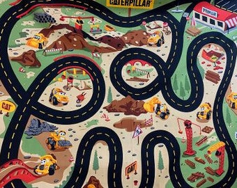 Tela para camiones CAT Building de Riley Blake