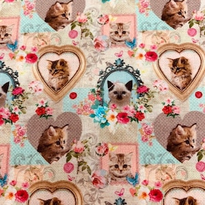 LeQuilt STOF France  Cat & Dog Fabric Collection