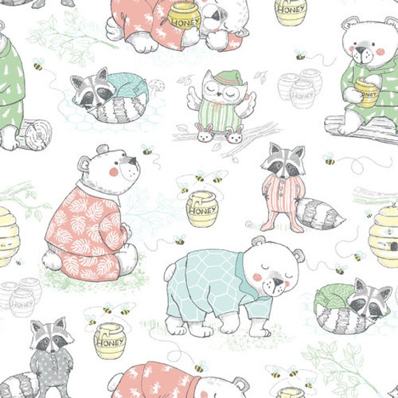 A. E. Nathan Comfy Flannel Sleepy Time Fabric Collection