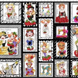 Sew Curious Fabric Collection by Loralie