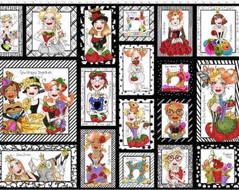 Sew Curious Fabric Collection by Loralie