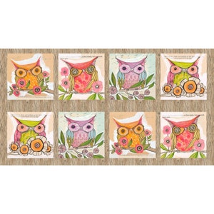 Free Spirit Fabrics Well Owl Be Fabric Collection