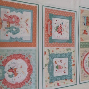 Studio E Bunny Tales Fabric by Lucie Crovatto