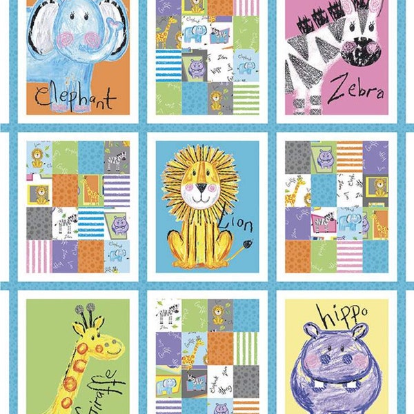 Riley Blake Colorful Friends Fabric Collection