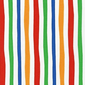 Dr Seuss Cat & The Hat 3 Striped Fabric Multi