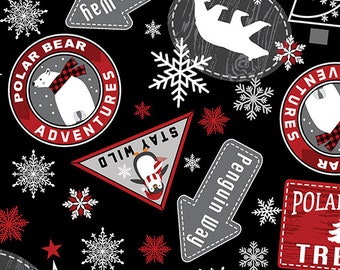 Benartex Designer Fabrics Winter Comfort Flannel Fabric Collection