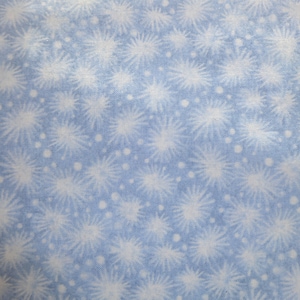 Blank Quilting Light Blue Star Bursts Fabric  27