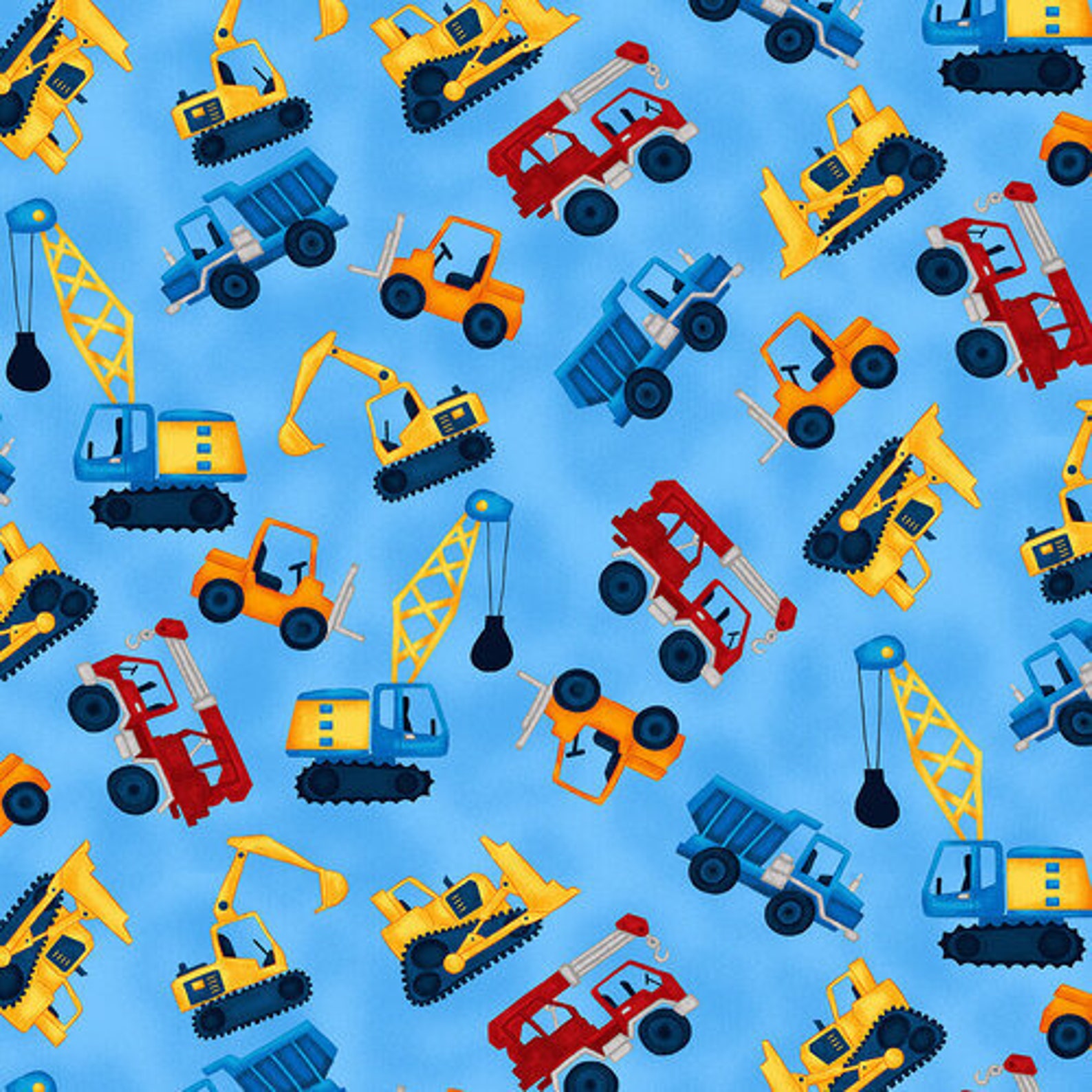 Studio E Fabrics Under Construction Fabric Collection - Etsy