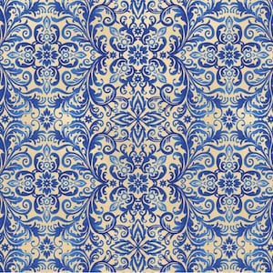 Libertyville Fabric By Henry Glass Damask Glory