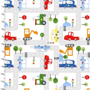 3 Wishes Fabric Drivers Wanted Flannel Fabric Collection